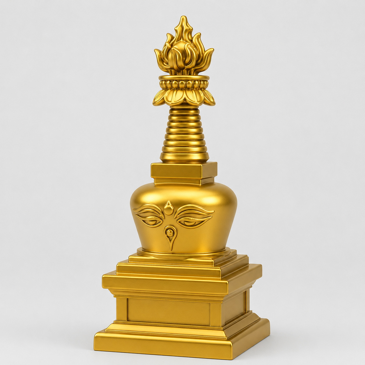 Tibetan budha stupa miniature (5 inch)