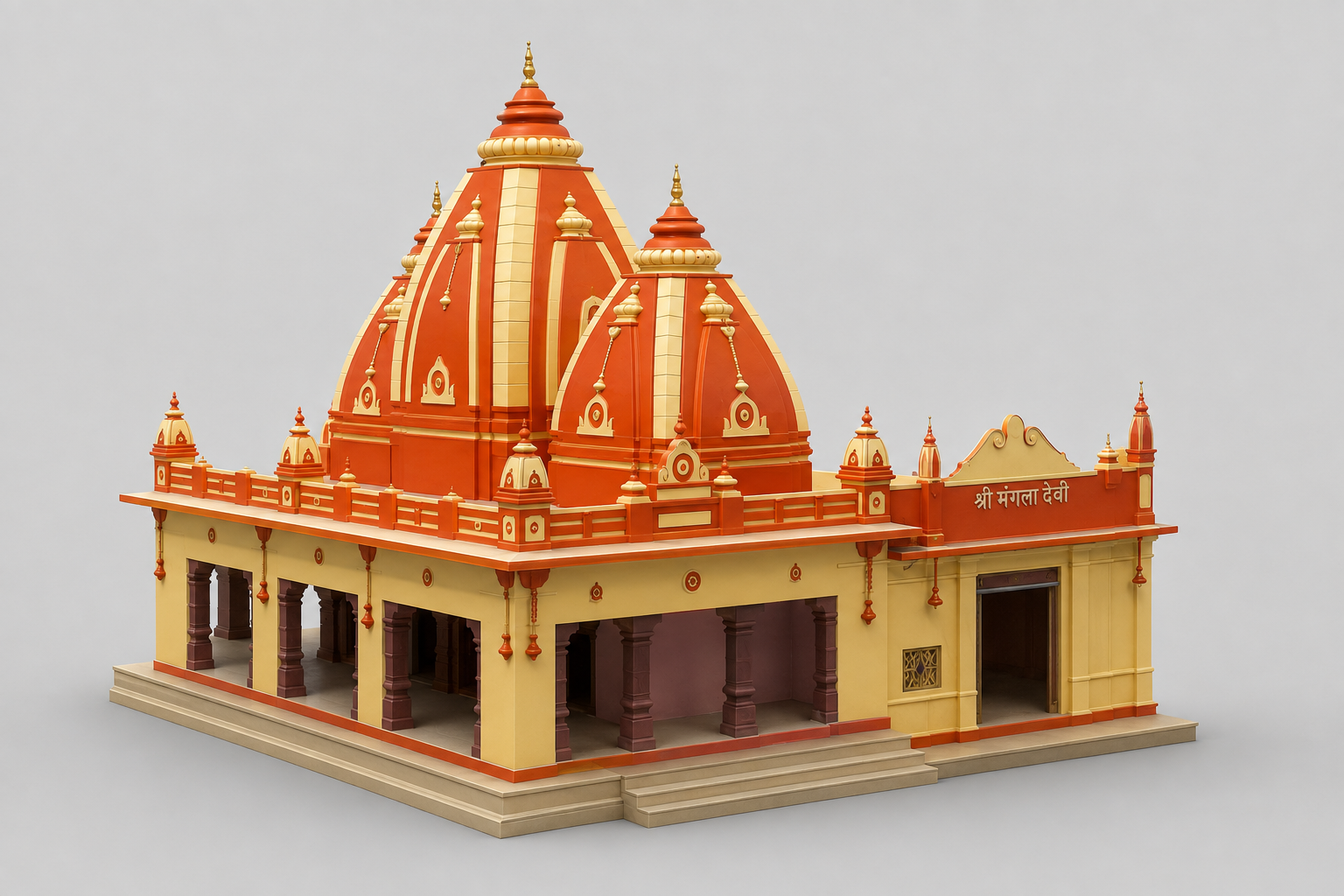 Neem Karoli Baba ji temple miniature model (6 inch)