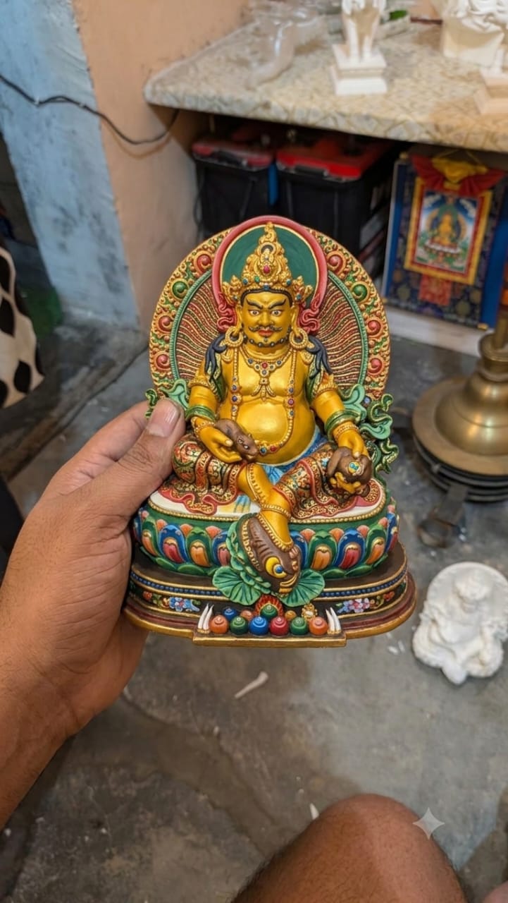 Tibetan budha 3d miniature model (5 inch )