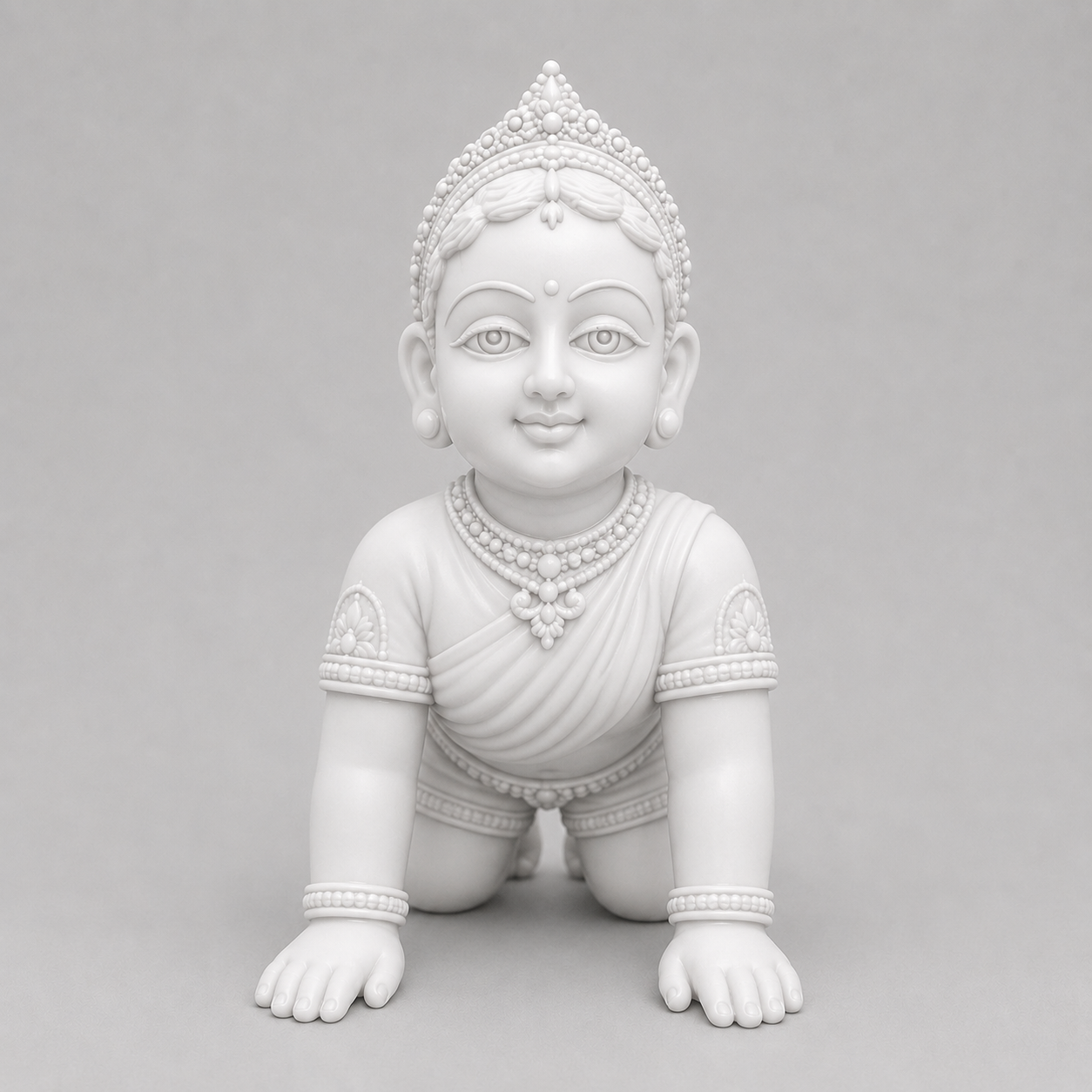Radha laddu gopal 3d miniature model 5 inch
